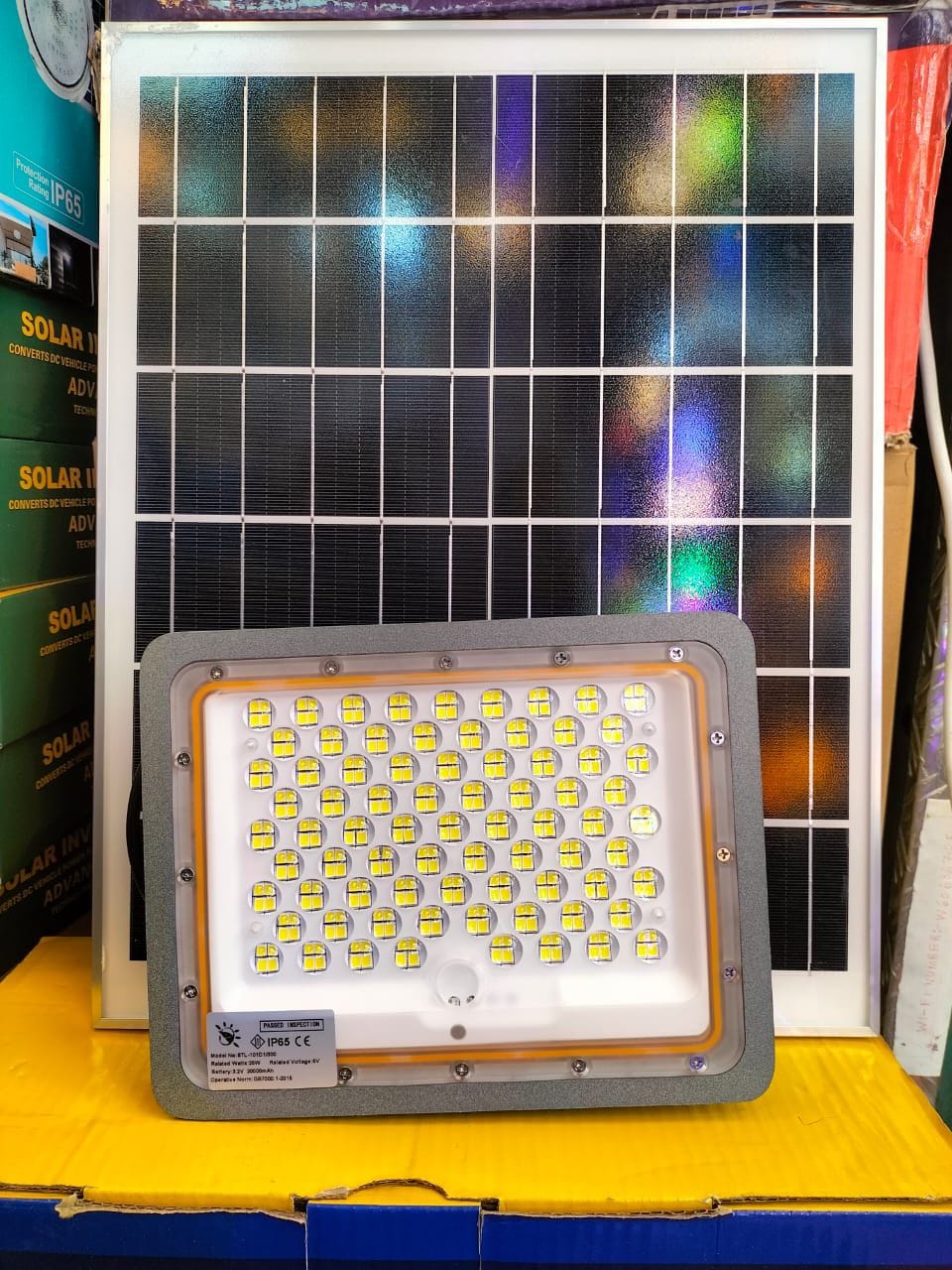 1500W Solar Flood Light